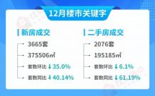 12月最新深圳各区新房二手房出售成交数据